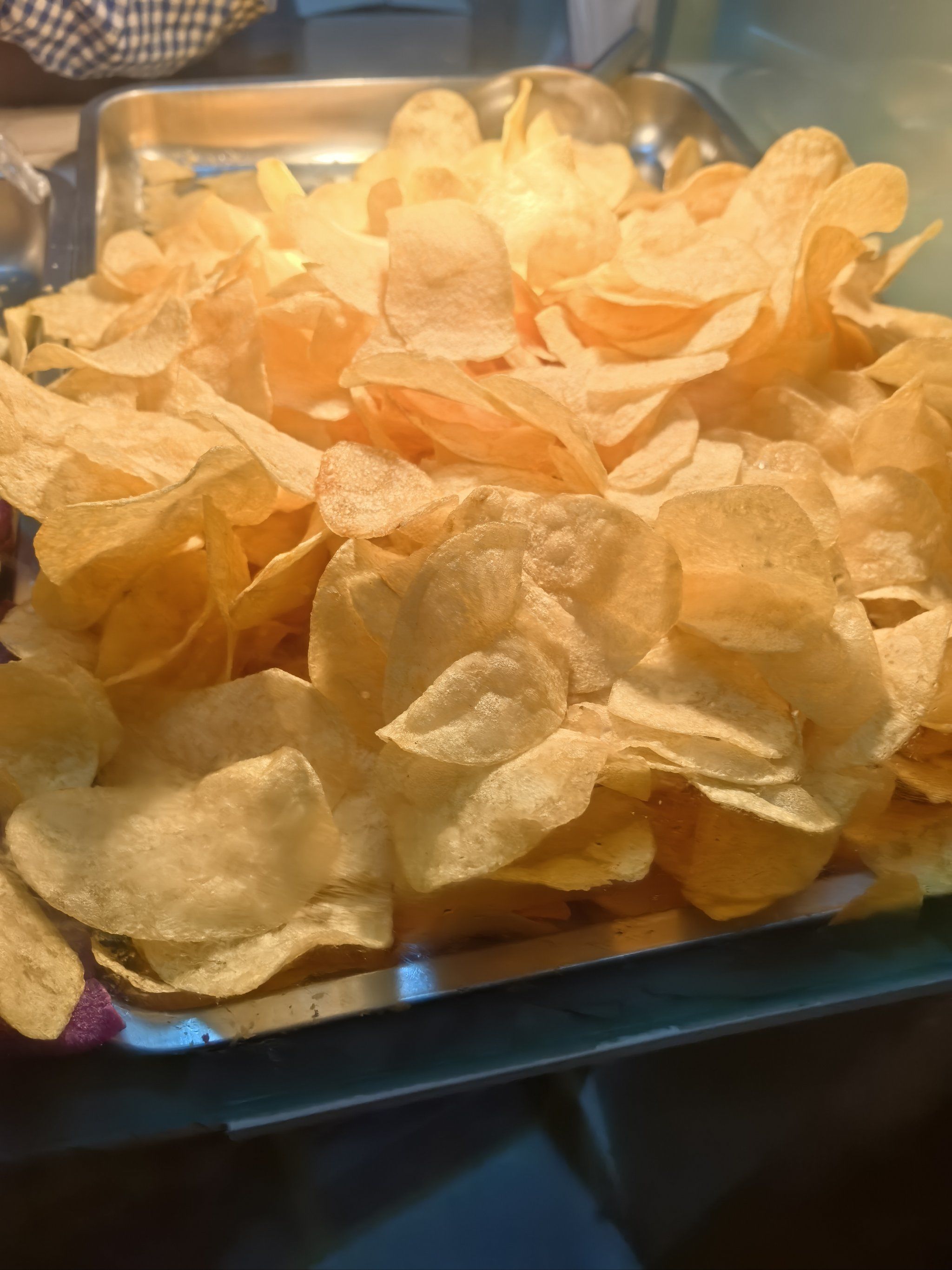 自制炸薯片的做法