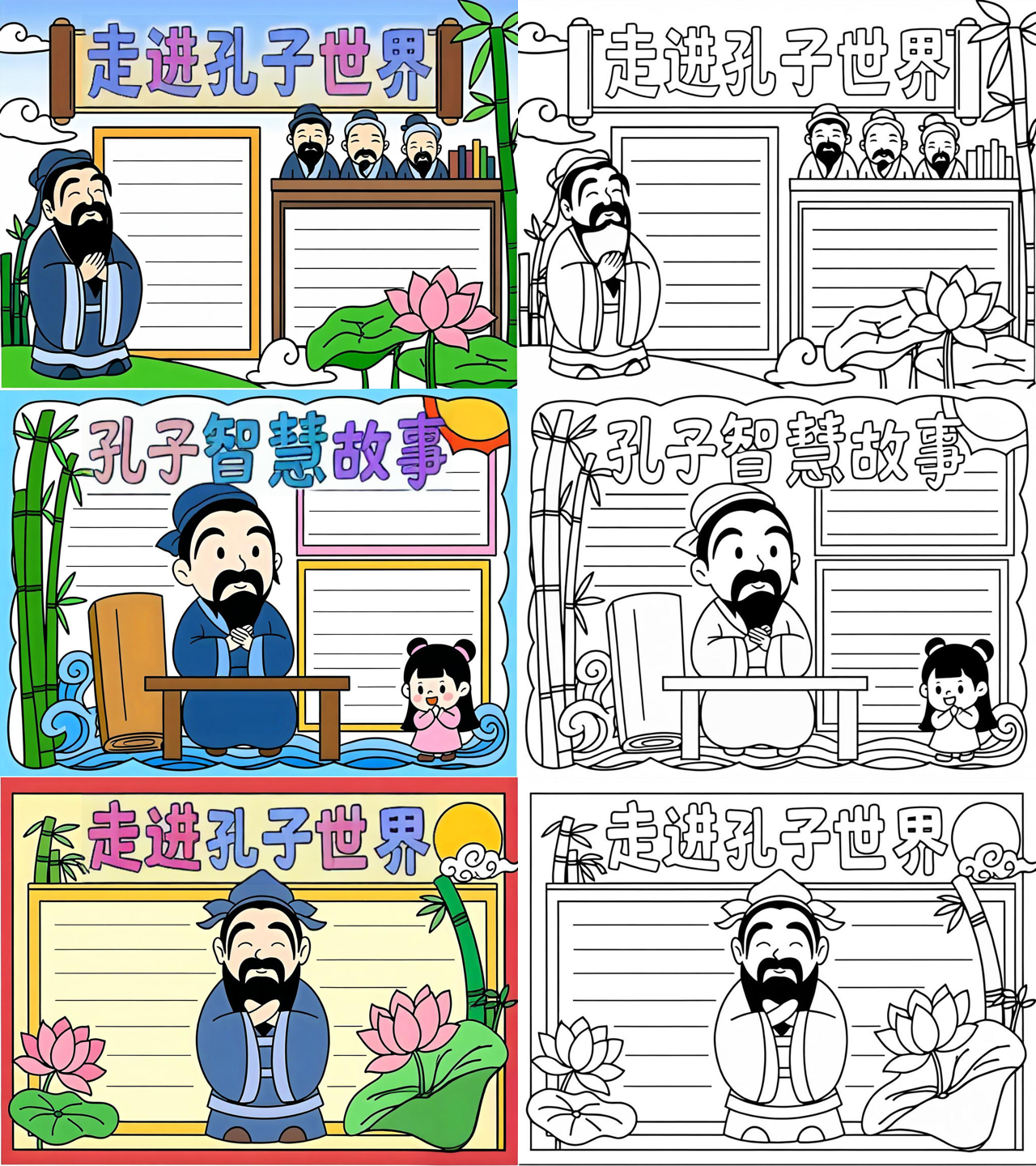 孔子的成就简单点