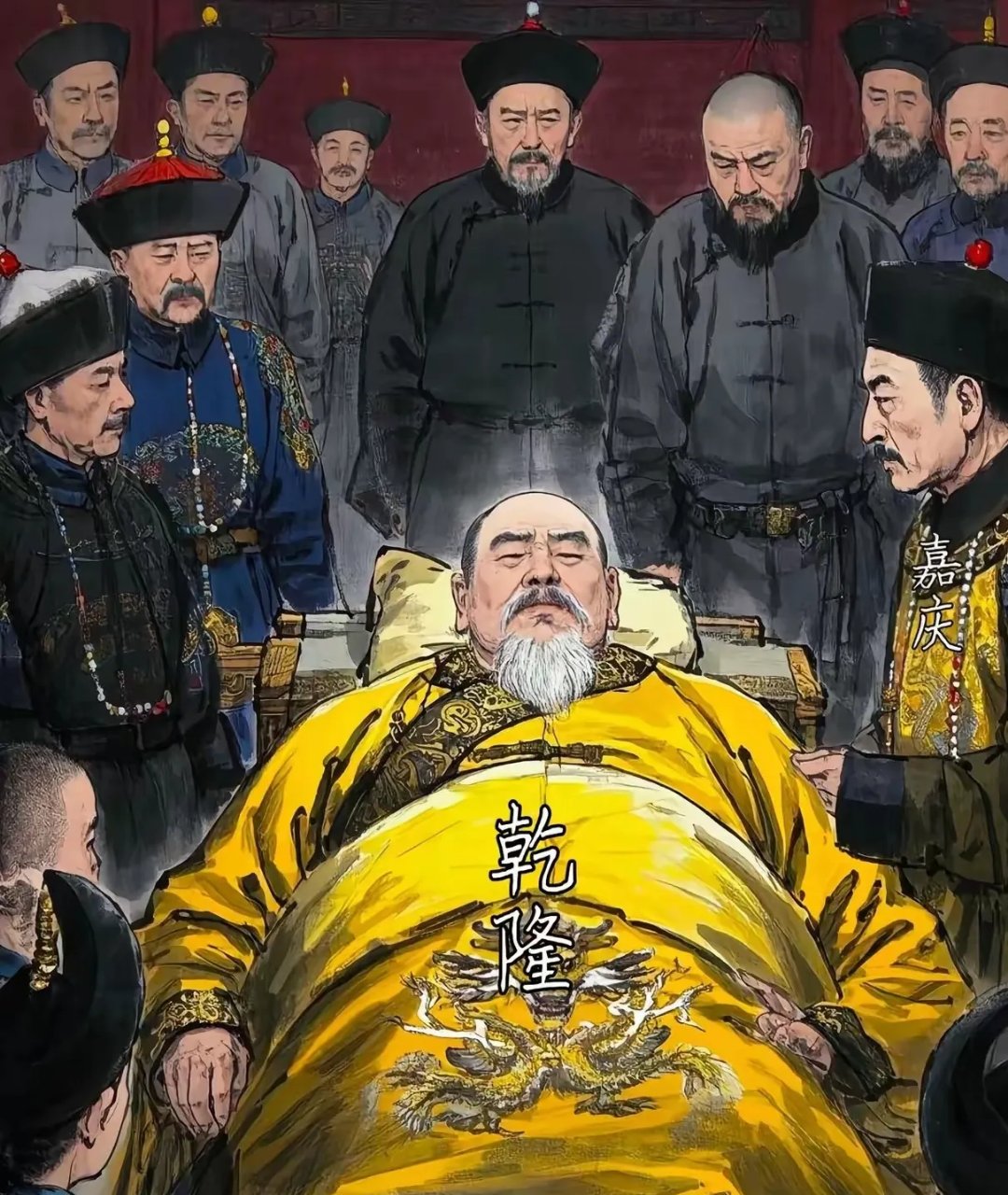 嘉庆皇帝怎么死的