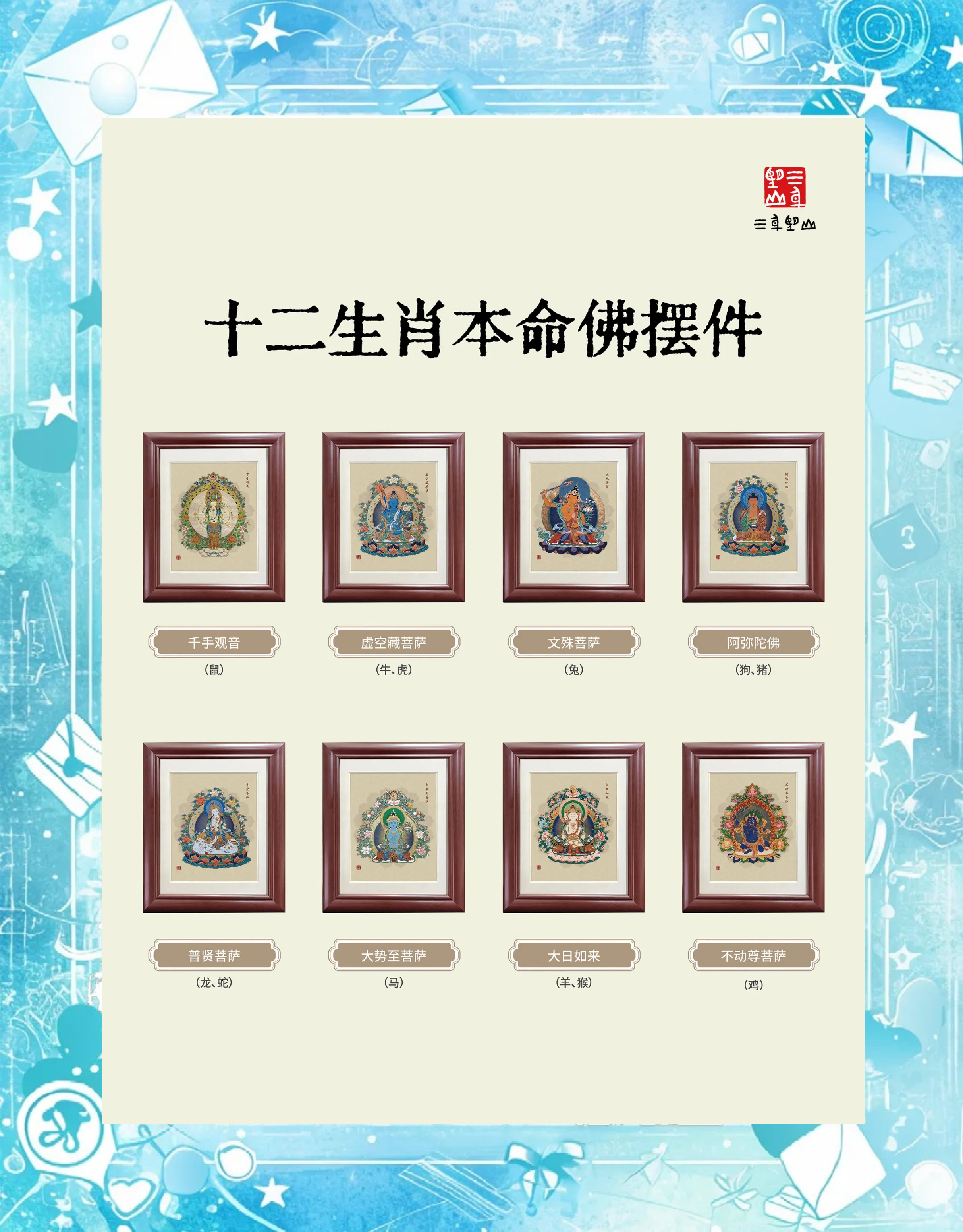 十二生肖守护神是什么神