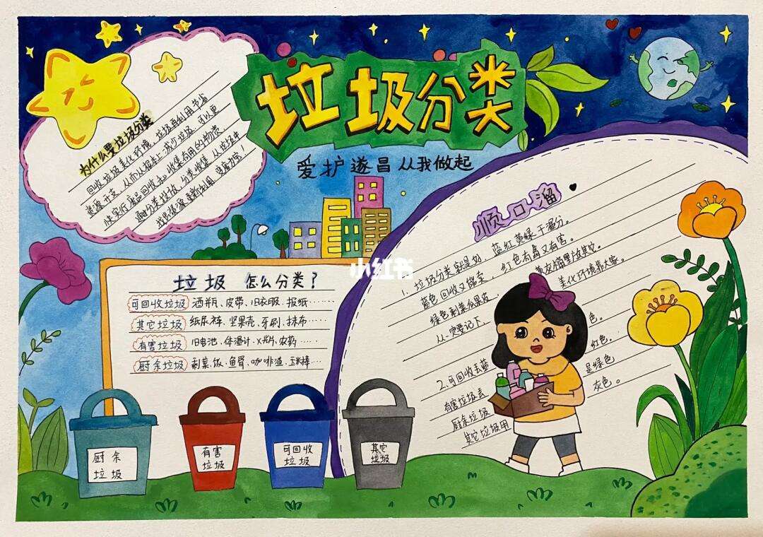 垃圾分类手抄报内容资料