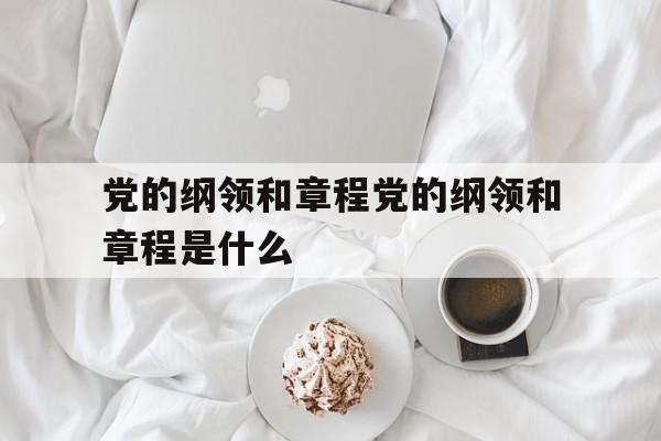 党的纲领和章程党的纲领和章程是什么